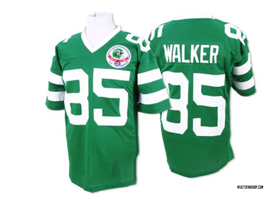 Mitchell and Ness Wesley Walker New York Jets Men's Authentic ...