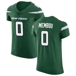 Nike Armand Membou New York Jets Men's Elite Gotham Green Vapor Untouchable Jersey