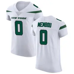 Nike Armand Membou New York Jets Men's Elite Spotlight White Vapor Untouchable Jersey