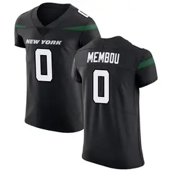 Nike Armand Membou New York Jets Men's Elite Stealth Black Vapor Untouchable Jersey