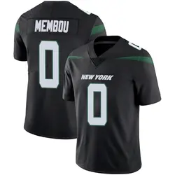Nike Armand Membou New York Jets Men's Limited Stealth Black Vapor Jersey