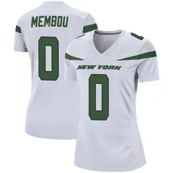 Nike Armand Membou New York Jets Women's Game Spotlight White Jersey