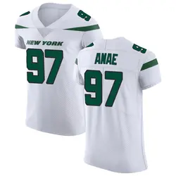 Nike Bradlee Anae New York Jets Men's Elite Spotlight White Vapor Untouchable Jersey