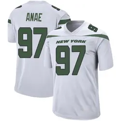 Nike Bradlee Anae New York Jets Men's Game Spotlight White Jersey