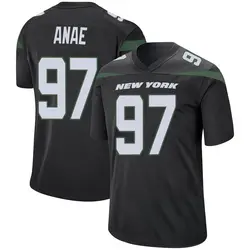 Nike Bradlee Anae New York Jets Men's Game Stealth Black Jersey