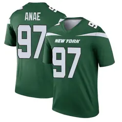 Nike Bradlee Anae New York Jets Men's Legend Gotham Green Player Jersey