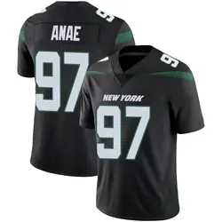 Nike Bradlee Anae New York Jets Men's Limited Stealth Black Vapor Jersey