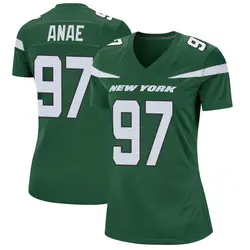 Nike Bradlee Anae New York Jets Women's Game Gotham Green Jersey