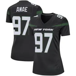 Nike Bradlee Anae New York Jets Women's Game Stealth Black Jersey