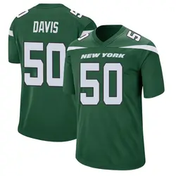 Nike Jamin Davis New York Jets Men's Game Gotham Green Jersey
