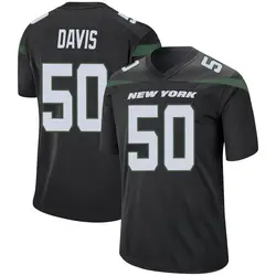 Nike Jamin Davis New York Jets Men's Game Stealth Black Jersey