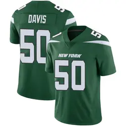 Nike Jamin Davis New York Jets Men's Limited Gotham Green Vapor Jersey