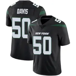 Nike Jamin Davis New York Jets Men's Limited Stealth Black Vapor Jersey