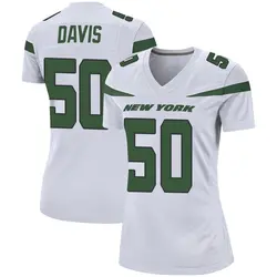Nike Jamin Davis New York Jets Women's Game Spotlight White Jersey