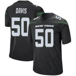 Nike Jamin Davis New York Jets Youth Game Stealth Black Jersey