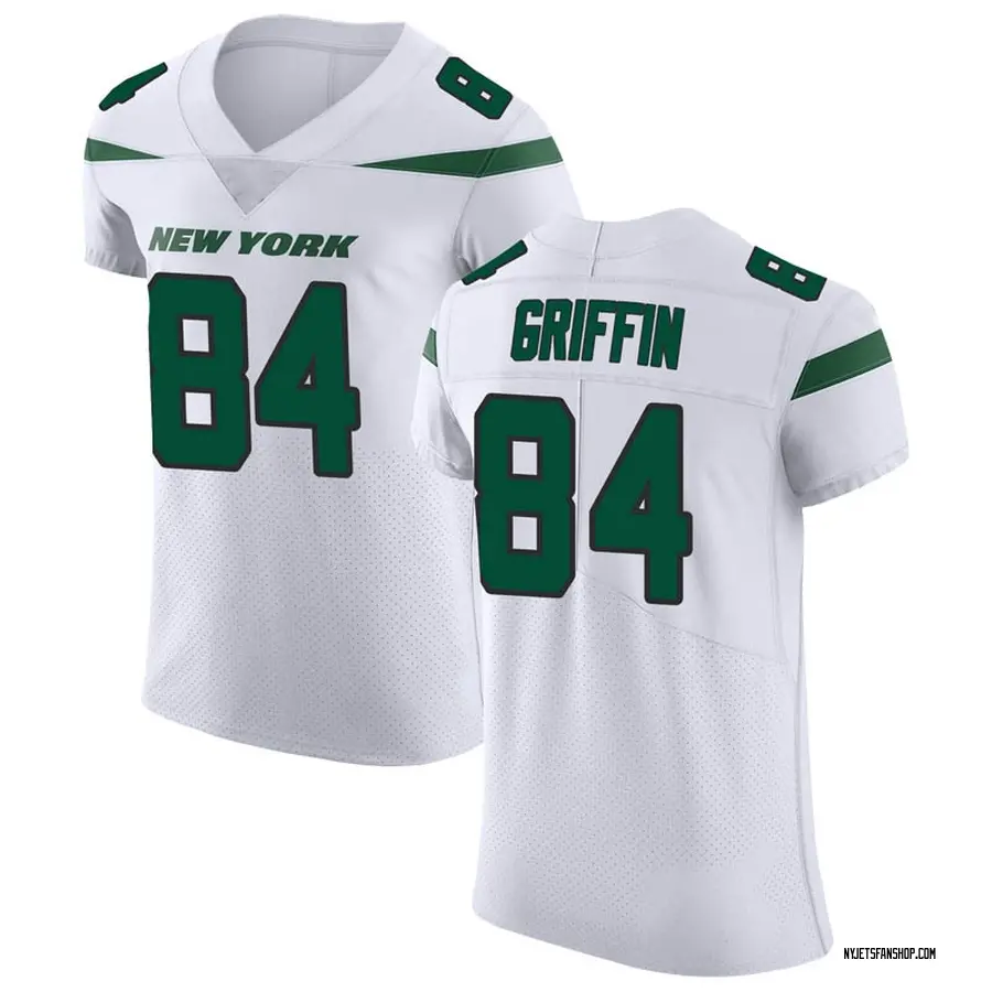 Nike Ryan Griffin New York Jets Men's Elite Spotlight White Vapor ...