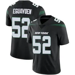 Nike Sam Eguavoen New York Jets Men's Limited Stealth Black Vapor Jersey