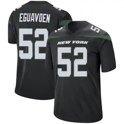 Nike Sam Eguavoen New York Jets Youth Game Stealth Black Jersey