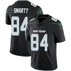 Nike Stone Smartt New York Jets Men's Limited Stealth Black Vapor Jersey