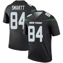 Nike Stone Smartt New York Jets Youth Legend Stealth Black Color Rush Jersey